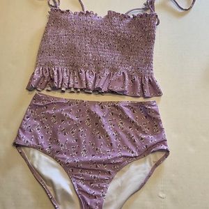 Two piece the women’s swimsuit